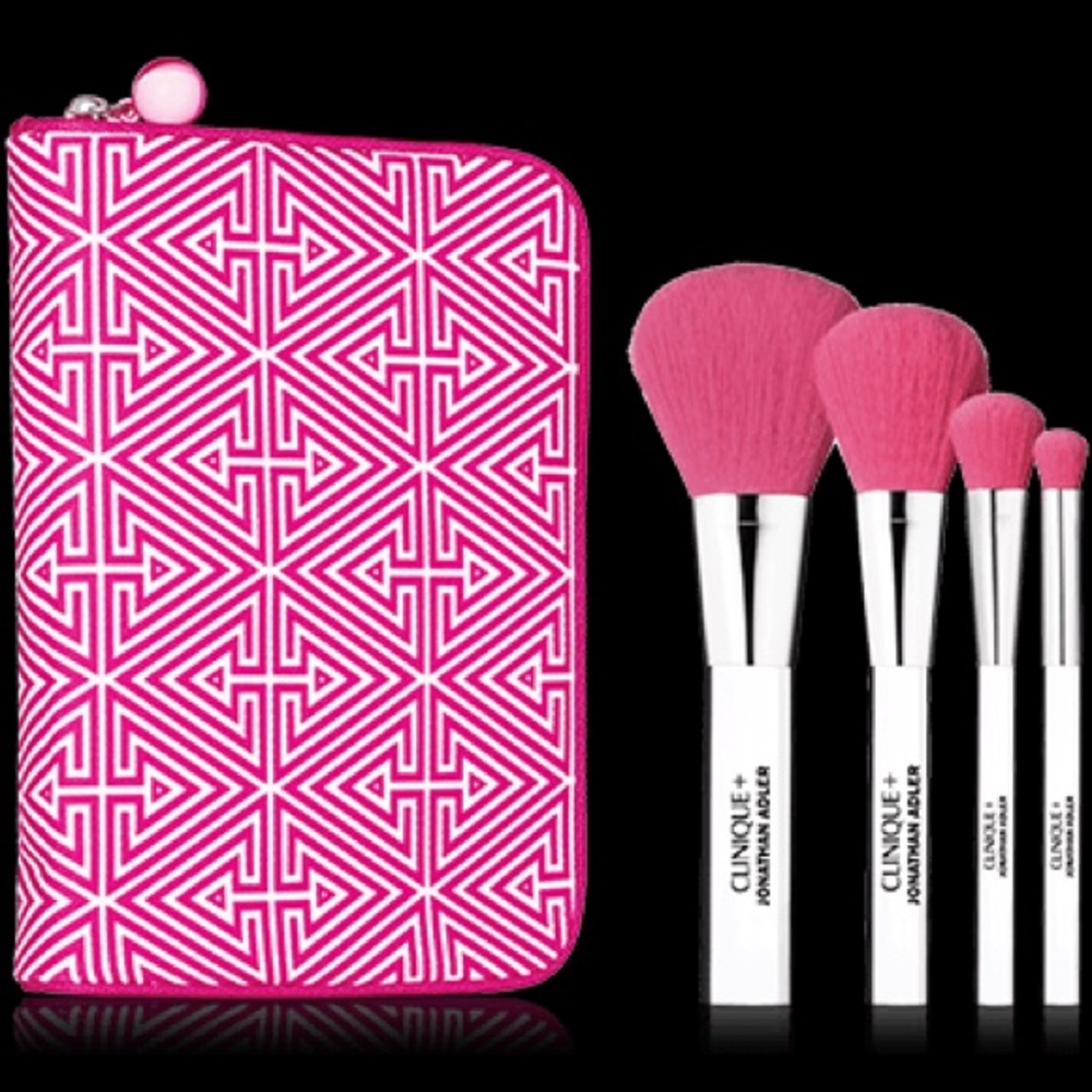 4 piece makeup brush set